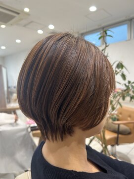 リーナ ビューティガーデン(LiNA BeautyGarden) ショート×髪質改善カラー