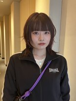 ニール 名古屋 伏見 丸の内(NEELU)&nbsp;【 NEELU_take】ハッシュミディアム　ボルドーカラー