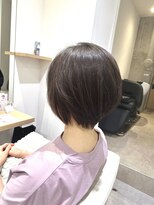ブランシュ 南行徳店(BLANCHE)&nbsp;ダークブルー/ダークパープル/ナチュラルショート/ダウンバング
