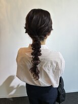 ヘアセット専門サロン by OKINAWA WATABE WEDDING 那覇店&nbsp;編みおろし