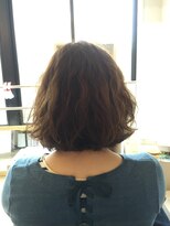 カタチヘアー(HAIR) 。。。。。。春のリアルボブパーマのカタチ。。。。。。