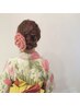 お祭り・花火大会に！浴衣着付ヘアセット￥６０００☆