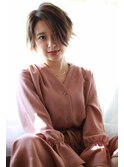 外ハネ大人ショート