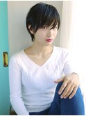 大人かわいい×セミウェットスタイル