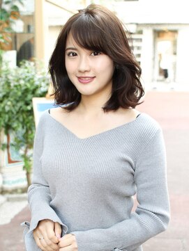 アフロート ディル(AFLOAT D'L) 《AFLOATディル 井上紗矢香》レイヤーミディゆるカールヘア