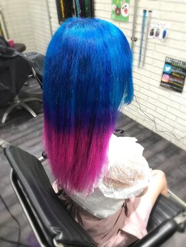 ミミック (mimic) blue × purple × pink TRICKstyle!