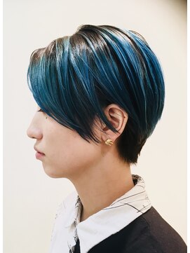 レンジシキチジョウジ (RENJISHI KICHIJOJI) マリンブルーショートスタイル 【RENJISHI】