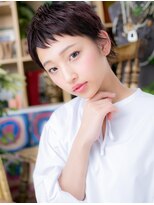 カバーヘアアンドスパ ブリス 浦和(COVER HAIR&SPA bliss)&nbsp;オシャレ感…小顔黒髪マニッシュショートｃ3浦和20代30代40代!