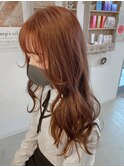 韓国スタイル×チェリーレッド×ヨシンモリ×エンジェルバング