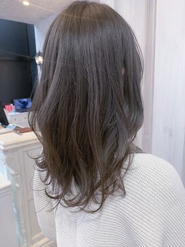 キャアリー(Caary) 福山市ヘアカラー人気Caaryグレージュ/ラベンダーグレージュ