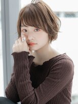 【ROMA銀座】大人可愛い/デジタルパーマ/ひし形ショートボブ