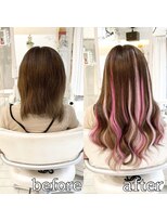 ヴォーグ(VOGUE) シールエクステ80枚でチェリーハイライト☆