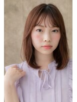 カバーヘア ブリス 大宮西口(COVER HAIR bliss)&nbsp;艶ボルドーエアストレートヘルシースタイルY大宮和20代30代40代