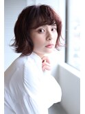大人可愛い20代30代40代似合わせカットイメチェン流しバング