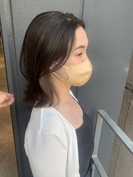 ロロ(ro-ro) 【恵比寿ro-ro】ハイトーンxインナーカラーグレージュ