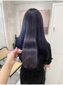 艶々髪質改善トリートメントとラベンダーカラー
