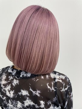 ゲーム 吉祥寺店(GAME) ピンクベージュ/ニュアンスカラー/ブリーチ/ボブ/吉祥寺