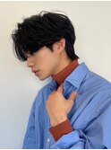 ツイストスパイラルパーマメンズパーマツイストパーマウルフ梅田