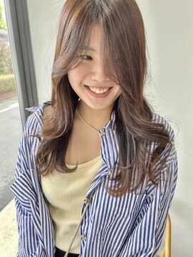 ヘアー アイス 御器所本店(HAIR ICI) 30代40代髪質改善ココアブラウン艶感ストレート透明感赤み消し