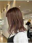 ピンクベージュ(^^)