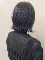 ヘアメイク アリエス 富谷店(HAIR MAKE aries) 外はねダークトーンボブ