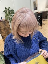 ジエクト ヴィシア(The Ect VIXIA)&nbsp;白髪ぼかし/ミルクティーベージュ/ミルクティーカラー