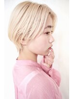 アール 北千住店(ar)&nbsp;抜きっぱなし/ホワイトカラー/ハンサムショート 北千住