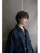 トゥ(TOE)&nbsp;顔まわりにレイヤーをいれたマッシュショート