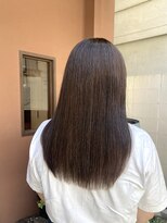 ココカラヘアー ニコ(cococara hair nico)&nbsp;トリートメント/艶感/オリーブカラー/ストレート/髪質改善