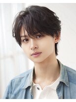 オーシャントーキョー 渋谷神南(OCEAN TOKYO) リバース毛流れニュアンスセンターパート