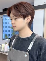 ロンドシエル 横浜(Lond ciel)&nbsp;【横浜】韓国センターパート×秋ベージュ小顔ネビージュカラー