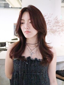 アルバム 池袋(ALBUM) 秋色小顔透明感カラーくすみベージュピンクヘアー_ba535811