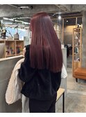 レッドヘアカラー