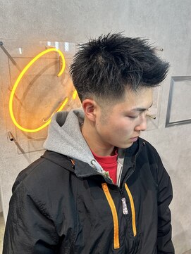 ゼスト クレス(ZEST Cres) 【立川CRES吉岡俊】メンズショート　スパイキーショート