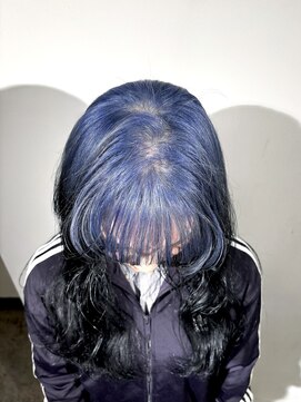 ザ オーダー(THE ORDER) 寒色ルーツカラー ブルーグラデーション