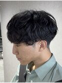 刈り上げシャドウパーマ波巻きパーマルーズパーマ