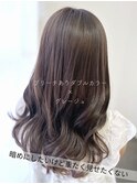 【透明感カラー特化】蒲地担当 ブリーチあり×グレージュ