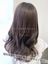 サラジュ 仁川店(SARAJU) 【透明感カラー特化】 ブリーチあり×グレージュ