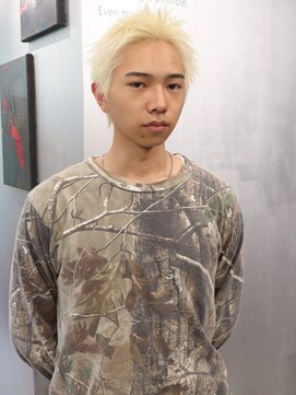 ペレ 梅田(PELE) サーフカール/スパイキーショート/ブルーブラック/梅田