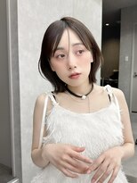 ロンドリゼル 札幌(Lond RiseL)&nbsp;◯ オリーブグレー/韓国/レイヤーカット/髪質改善/縮毛矯正/札幌