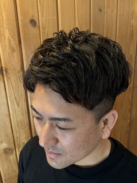 コトノハ 新屋敷町店(kotonoha) メンズニュアンスショート/アイロンパーマ