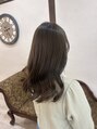 ティグルフォーヘア(TIGRE for hair)&nbsp;【ミディ×ナチュラルカール】ふんわり質感のミディヘア