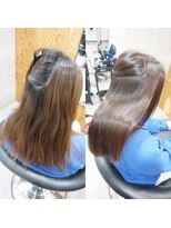 ヘアテリア リュウ 大塚(hair teria ryu) 縮毛矯正/髪質改善縮毛矯正/前髪縮毛矯正/表面ハーフ矯正