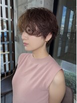 ロロネー 池田(Lolonois) ハンサムショート×波パーマ