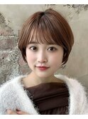 短すぎるショートが苦手な方への似合わせカット新宿