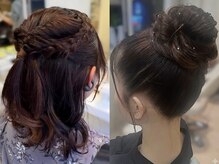 JILLE HAIR MAKE 恵比寿の雰囲気(ヘアセット/ヘアアレンジ/ハーフアップ/コテ巻き下ろしも大歓迎*)