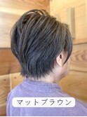 刈り上げショートスタイル