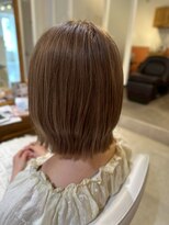 スペックホルダーミミ(Spec Holder mimi)&nbsp;まろやかベージュボブ暗めカラー