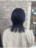 大人ガーリー/ダークアッシュ/似合わせカット
