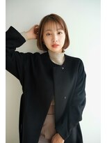 トリッカ シブヤ(TRICCA SHIBUYA)&nbsp;ショートボブ/ナチュラルショート/艶カラー